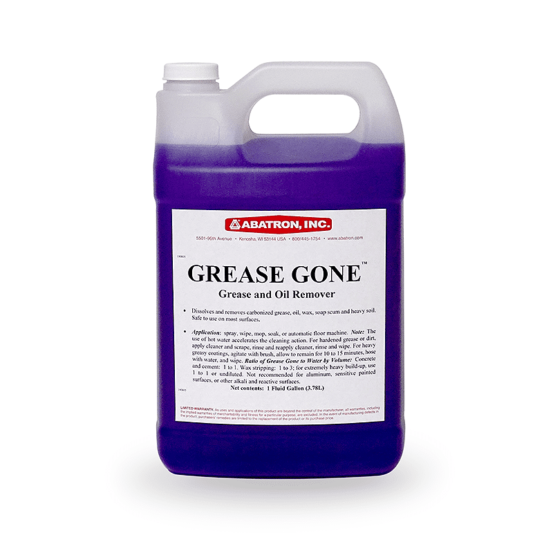 Wax And Grease Remover | GreaseGone™ - Abatron